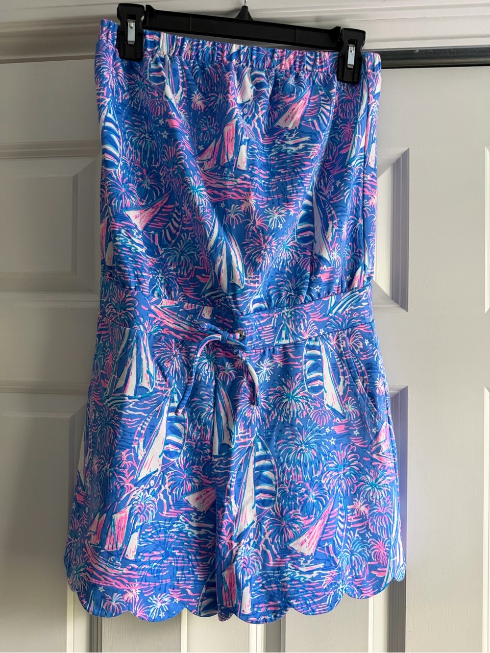 Lilly Pulitzer Hot Pink Tag Accent